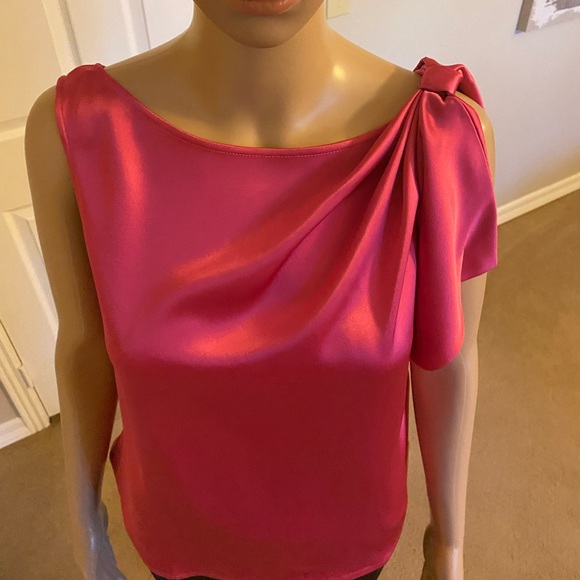 EUC St John silk asymmetrical blouse 14 - Picture 9 of 12